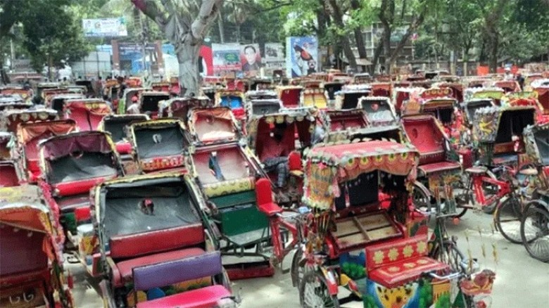 রাজধানীর আরও দুই এলাকায় ব্যাটারিচালিত রিকশা বন্ধ হ...