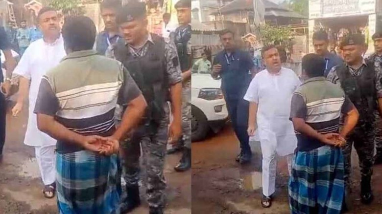 ‘জয় বাংলা’ স্লোগান শুনে রেগে গেলেন বিজেপি নেতা শু...
