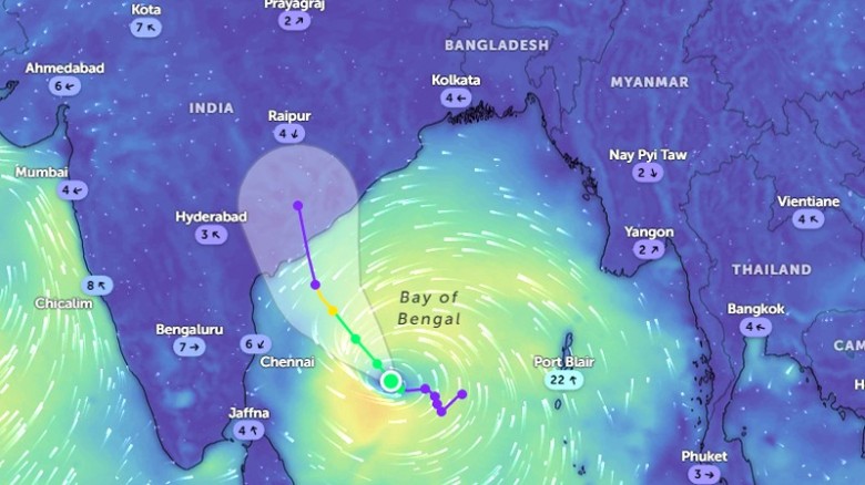 ধেয়ে আসছে ঘূর্ণিঝড় ‘মন্থা’, ভারতের ৩ রাজ ধেয়ে আসছে ঘূর্ণিঝড় ‘মন্থা’, ভারতের ৩ রাজ