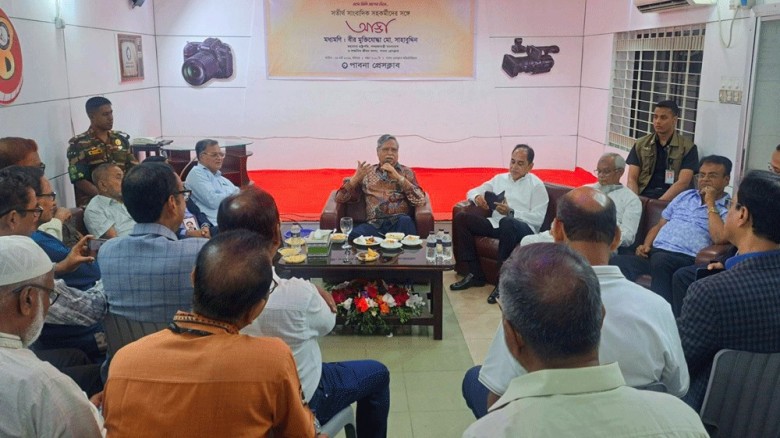 এক সময় সাংবাদিকতা করতেন রাষ্ট্রপতি মো. সাহাবুদ্দিন...