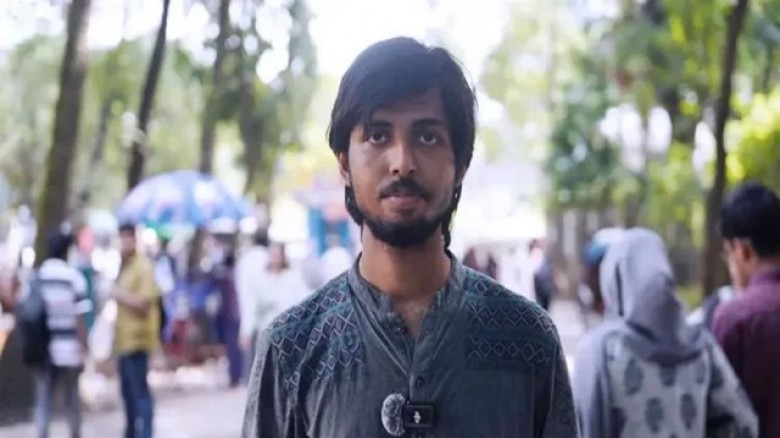 ডাকসু নেতা মোসাদ্দেক বলতে পারলেন না বাংলা ১২ মাসের নাম