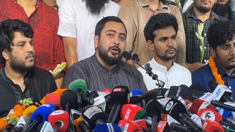 চাঁদাবাজি ও সন্ত্রাসের বিরুদ্ধে বিকল্প শক্তি গড়ে তুলতে হবে: নাহিদ ইসলাম