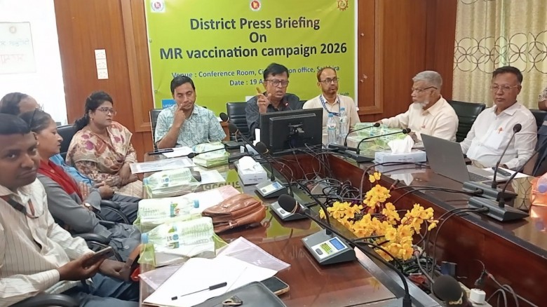 সাতক্ষীরায় ১ লাখ ৭৮ হাজার ৮১৫ জন শিশুকে হামের টিকা প্রদান করা হবে।