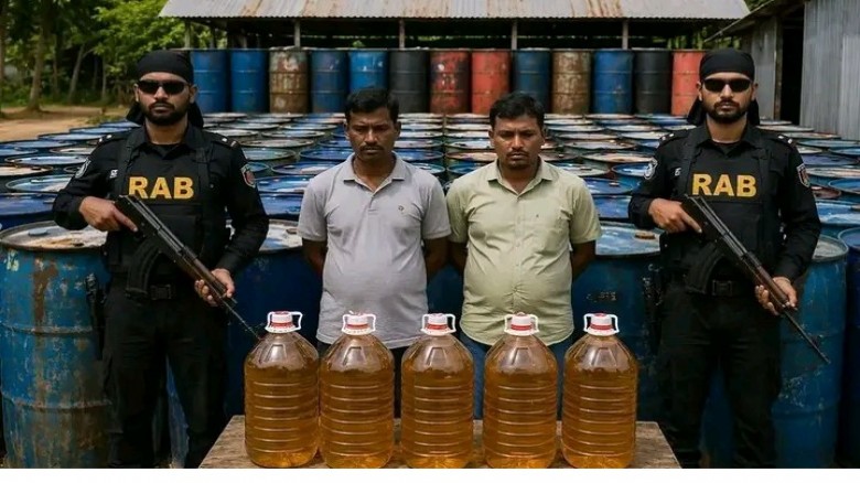 ভোজ্যতেল মজুদ ও অতিরিক্ত দামে বিক্রি দুই ব্যবসায়ীকে ৬০ হাজার টাকা জরিমানা