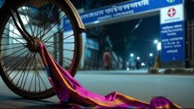 অটোরিকশার চাকায় ওড়না, নিমিষেই কেড়ে নিল ব