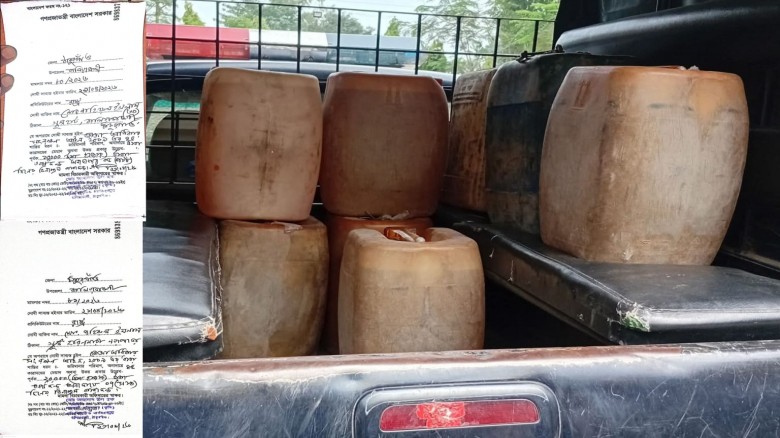 ঠাকুরগাঁওয়ে গভীর রাতে পেট্রল কিনে কালোবাজারি, ২ জন আটক