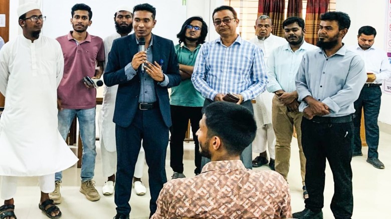 মানিকগঞ্জের কারিগরি প্রশিক্ষণ পরিদর্শনে প্রধানমন্ত্রীর বিশেষ সহকারী সাইয়েদ আব্দুল্লাহ