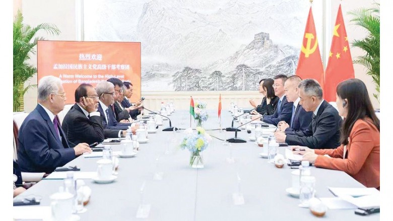 চীন-বাংলাদেশ সম্পর্ক জোরদারে আগ্রহী বিএনপি