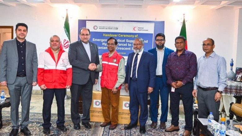 ইরানে জরুরি চিকিৎসা সহায়তা পাঠালো বাংলাদেশ