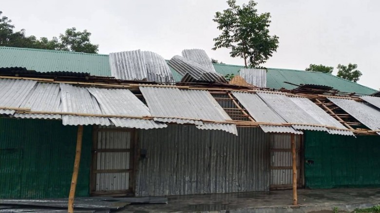 কালবৈশাখীর তাণ্ডবে মাদ্রাসা ও এতিমখানায় ব্যাপক ক্ষয়ক্ষতি