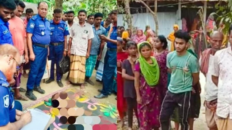নরসিংদীতে ছোট ভাইয়ের হাতে  বড় ভাই খুন গ্রেফতার দুই