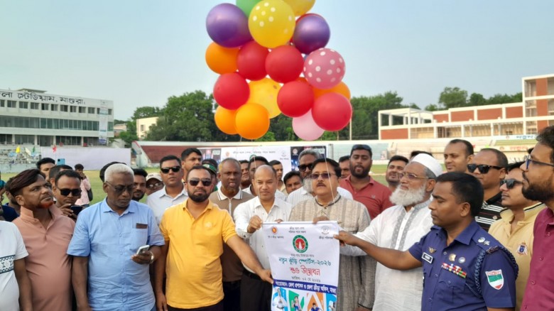 মাগুরা জেলা স্টেডিয়ামে ‘নতুন কুঁড়ি স্পোর্টস-২০২৬’ এর উদ্বোধন