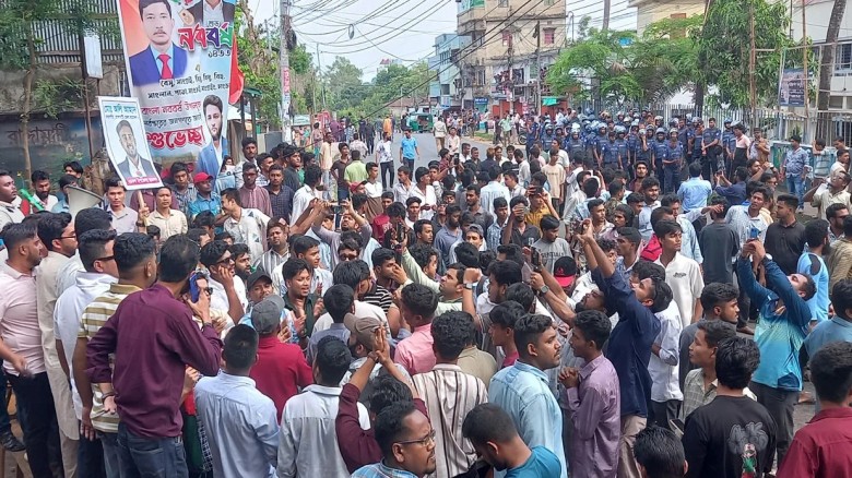 ছাত্রদলের দুই গ্রুপের সংঘর্ষে রাঙামাটিতে ১৪৪ ধারা