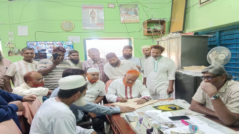 গোবরাতলায় এমপি নুরুল ইসলাম বুলবুলের শিক্ষা প্রতিষ্ঠান পরিদর্শন ও সৌজন্য সাক্ষাৎ