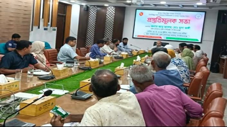 চাঁপাইনবাবগঞ্জে ঈদুল আযহা উপলক্ষ্যে চামড়া সংরক্ষণে প্রস্তুতি কমিটির সভা অনুষ্ঠিত